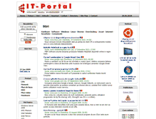 Tablet Screenshot of it-portal.ro